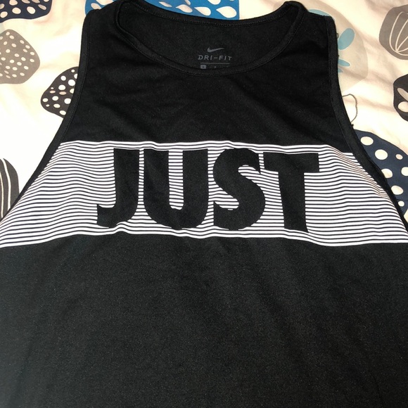 Nike Tops - Nike womens Just Do It black tank top